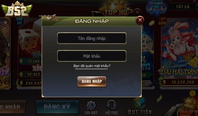 Đăng Nhập B52